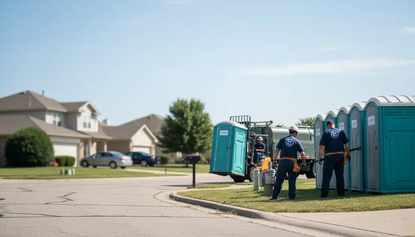 Porta Potty Rental in Farmland, IN near me